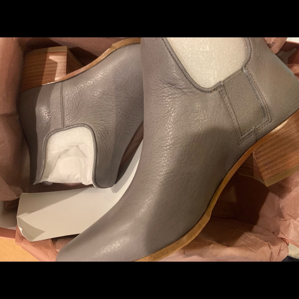 Gray Boots